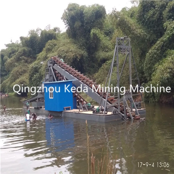 Professional Manufacturer Gold Mining Dredger Chain Bucket Gold Dredger