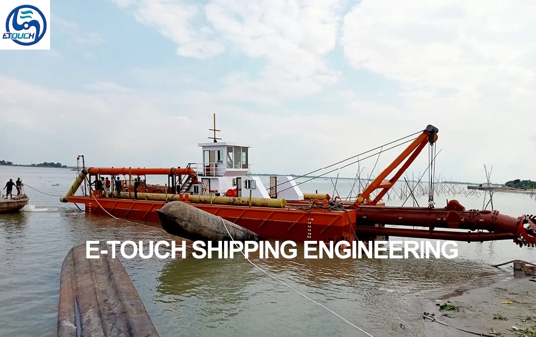 High Efficiency 6000m3/H CSD650 26inch Diesel Engine Cutter Suction Dredger for Canal Ports Dredging Machine