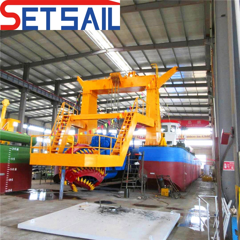 Hydraulic Cutter Head River Sand Cutter Suction Dredger for Mud