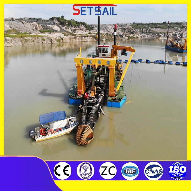 Diesel Engine Sand Cutter Suction Dredger for River Mud