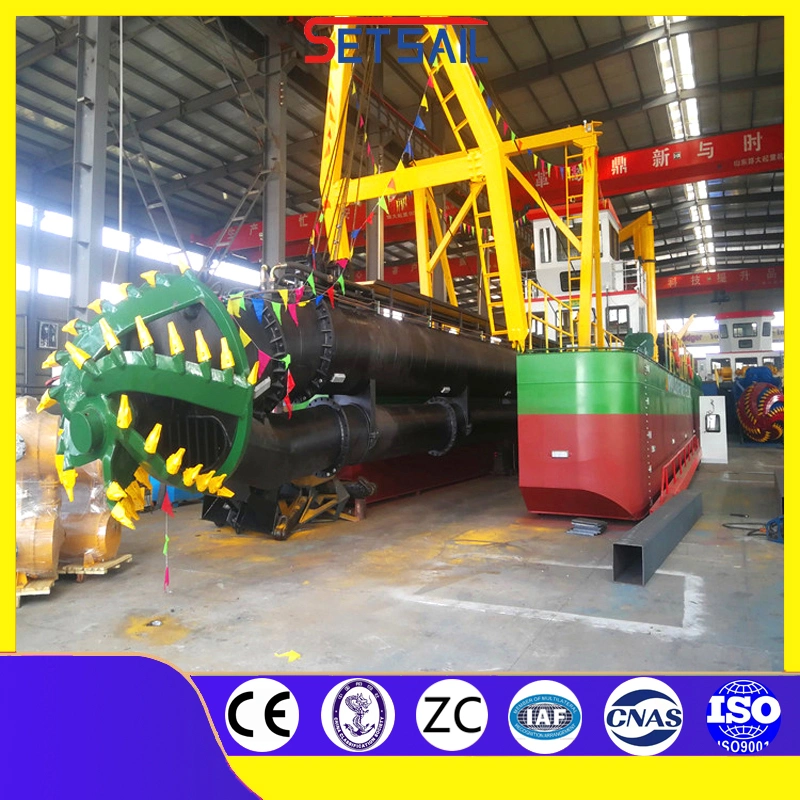 Diesel Engine Sand Cutter Suction Dredger for River Mud