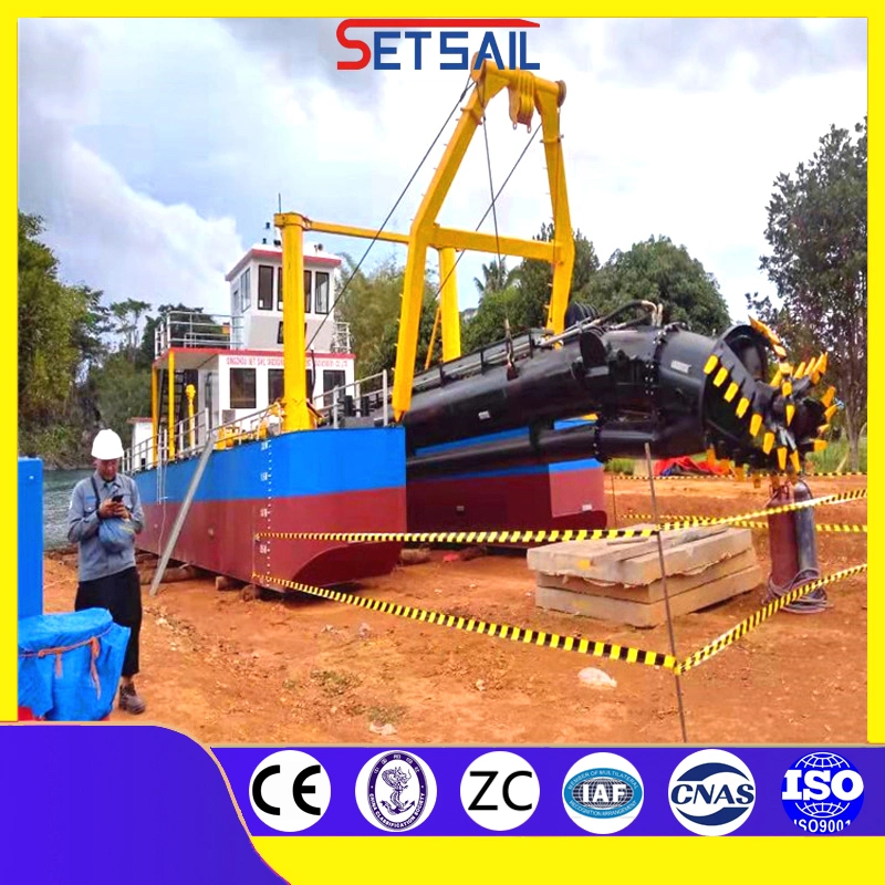 Diesel Engine Sand Cutter Suction Dredger for River Mud