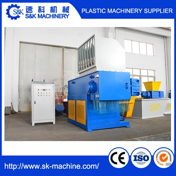 Single Shaft Shredder for Plastic Recycling PE PP Pet ABS PC Nylon Lump and Block