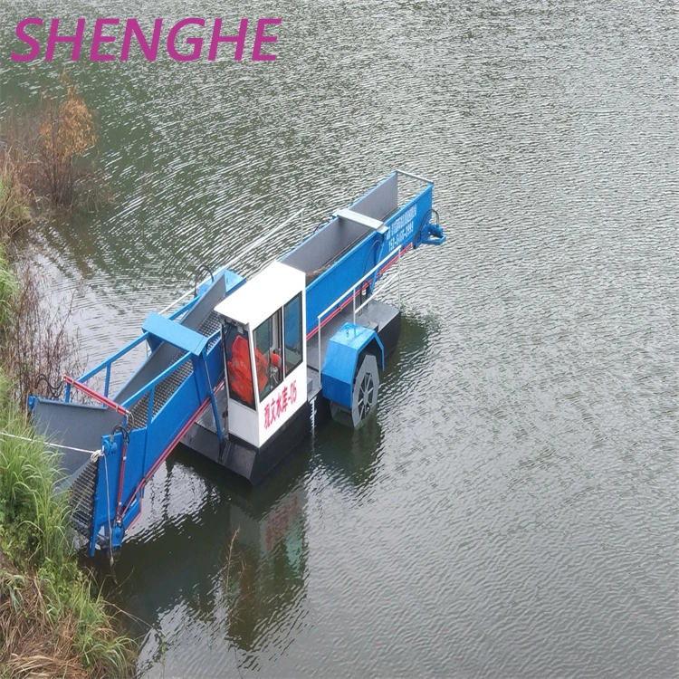 Reed Weed Cutting Lake Weed Harvesting Machine