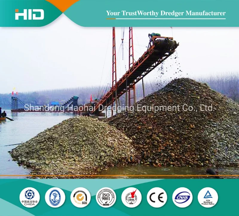 2020 Great Performance Reliable River Bucket Chain Sand/Gold Mining Dredger