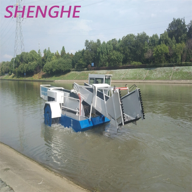 Aquatic Weed Harvester for Garbage Salvage Ship/ River Cleaning Machinery