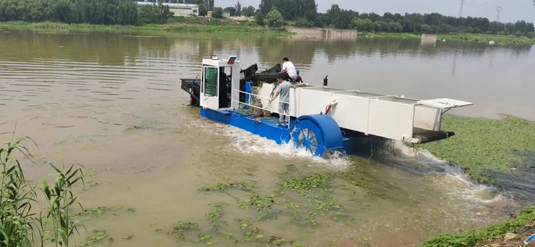 Agricultural Machinery Water Hyacinth Reed Cutter Cutting Ship /Rubbish Collection Cleaning Boat Vessel Mowing Boat